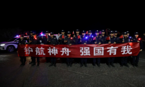 航天警务丨酒泉公安 ：枕戈待旦筑防线 护航神舟冲霄汉